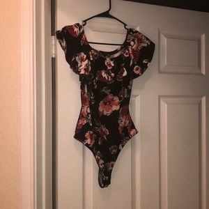 Floral bodysuit